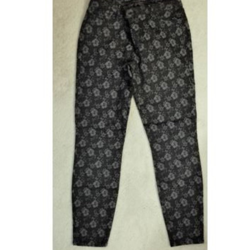 Banana republic grey floral jeans, size 29
